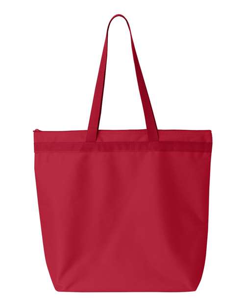 Recycled Zipper Tote - The Collegiate Lineup