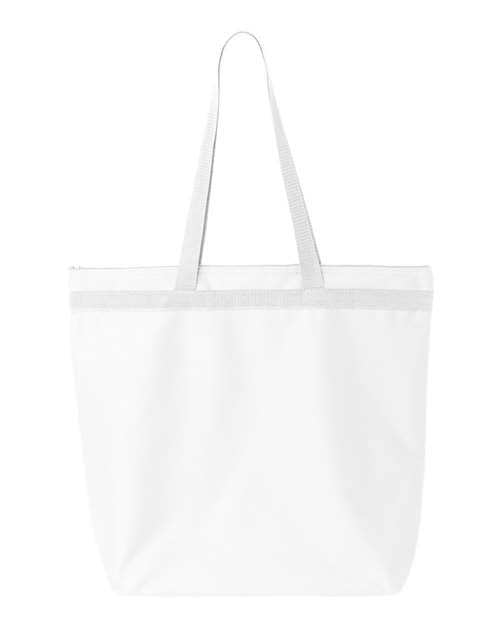Recycled Zipper Tote