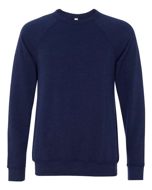Unisex Sponge Fleece Raglan Crewneck Sweatshirt