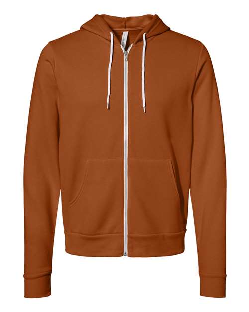 Unisex Sponge Fleece Full-Zip Hoodie