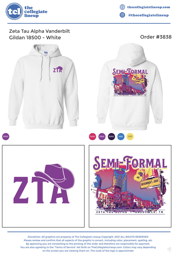 Zeta Tau Alpha Vanderbilt #3838