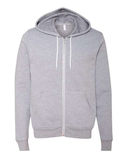 Unisex Sponge Fleece Full-Zip Hoodie
