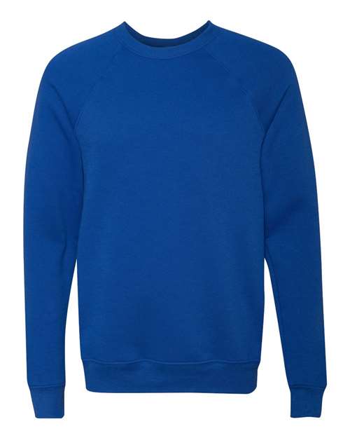 Unisex Sponge Fleece Raglan Crewneck Sweatshirt