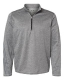 Brushed Terry Heathered Quarter-Zip Pullover