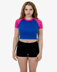 Baby Rib Short Sleeve Raglan