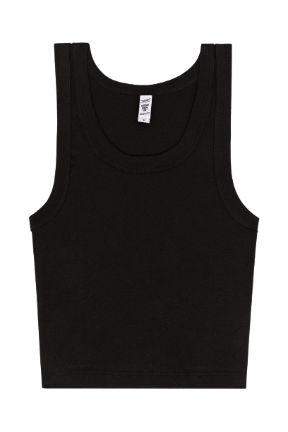 Home / Collections / Products / Sporty Baby Rib Crop Tank