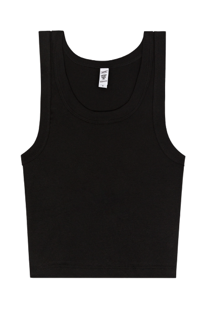 Sporty Baby Rib Crop Tank