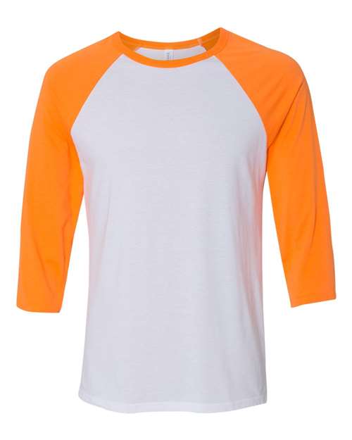 Unisex Three-Quarter Sleeve Baseball Tee
