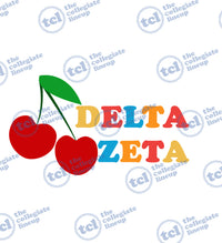 Delta Zeta Cherry Design