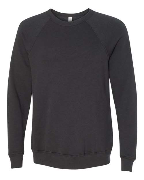 Unisex Sponge Fleece Raglan Crewneck Sweatshirt