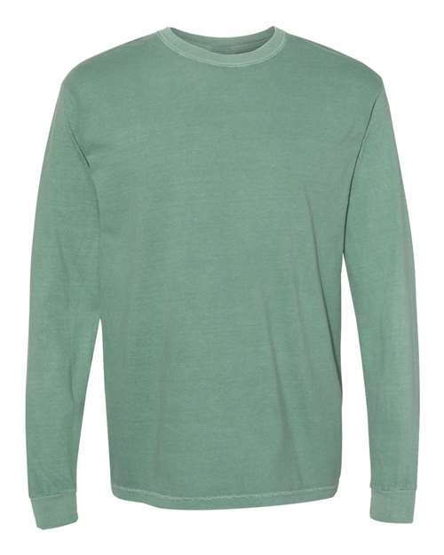 Garment-Dyed Heavyweight Long Sleeve T-Shirt