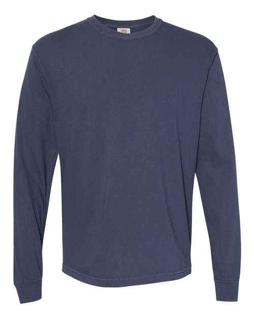 Garment-Dyed Heavyweight Long Sleeve T-Shirt