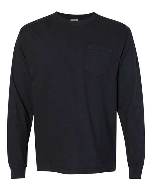 Garment-Dyed Heavyweight Long Sleeve T-Shirt