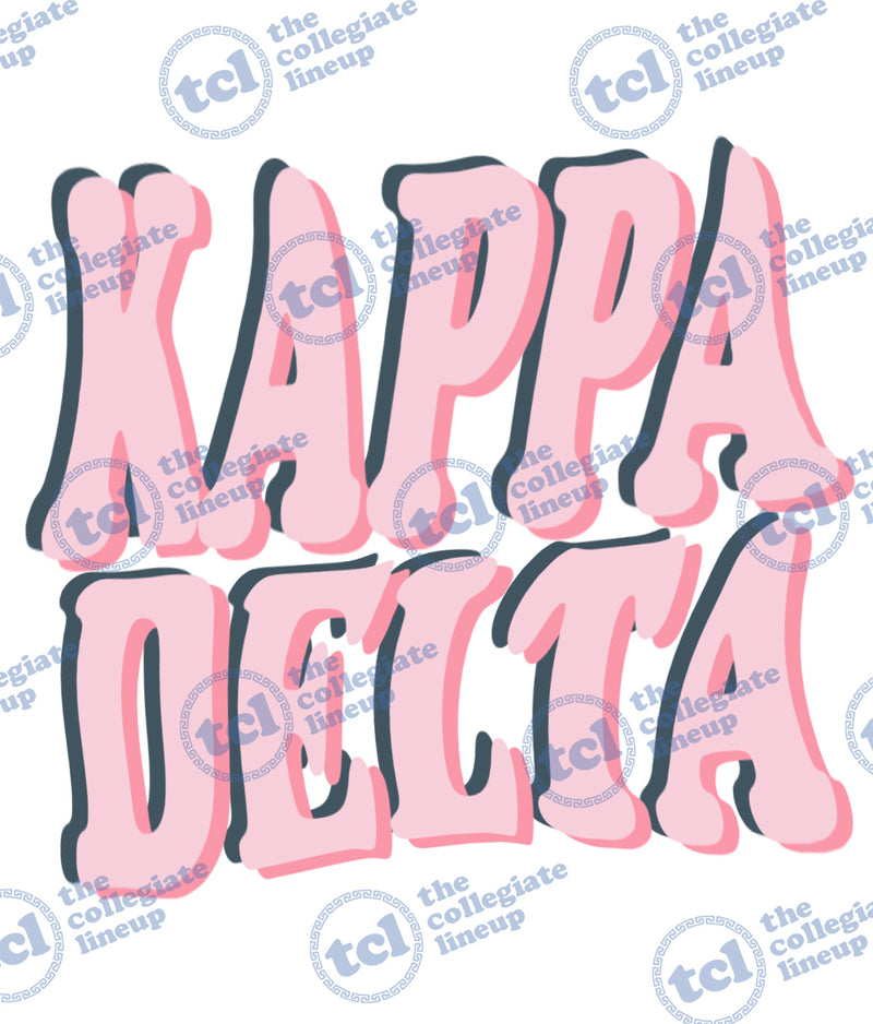 Kappa Delta Wordmark T-Shirt