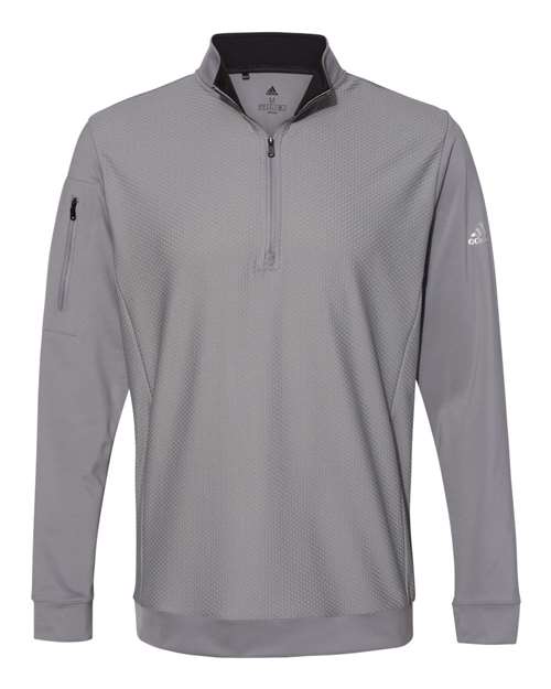 Performance Textured Quarter-Zip Pullover