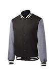 Fleece Letterman Jacket