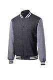 Fleece Letterman Jacket