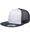 Yupoong - Adult Classic Trucker with White Front Panel Cap