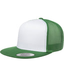 Yupoong - Adult Classic Trucker with White Front Panel Cap