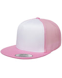 Yupoong - Adult Classic Trucker with White Front Panel Cap