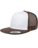 Yupoong - Adult Classic Trucker with White Front Panel Cap