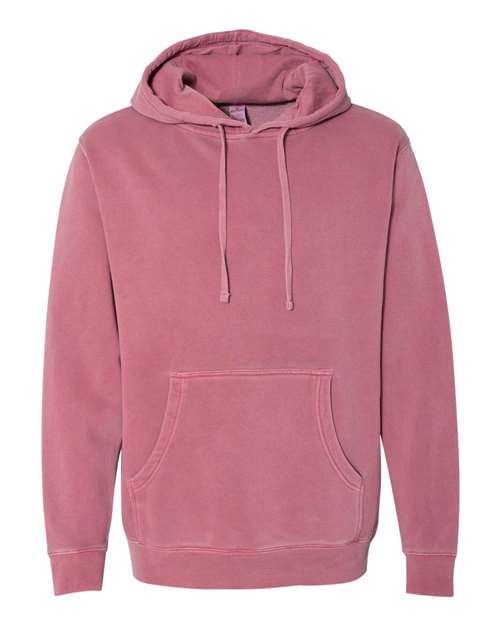 Unisex Midweight Pigment-Dyed Hooded Sweatshirt