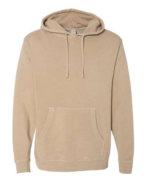 Unisex Midweight Pigment-Dyed Hooded Sweatshirt