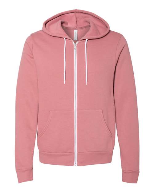 Unisex Sponge Fleece Full-Zip Hoodie