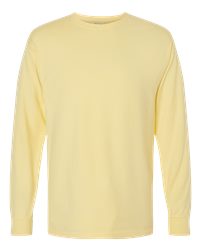Garment-Dyed Long Sleeve T-Shirt