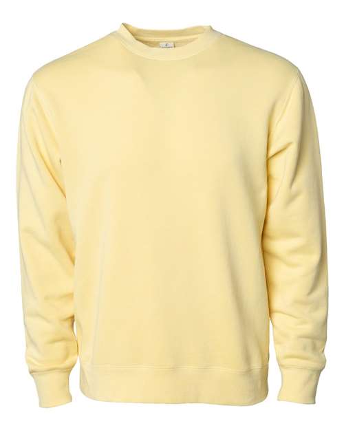 Unisex Midweight Pigment-Dyed Crewneck Sweatshirt