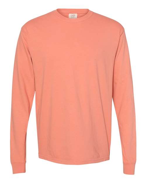 Garment-Dyed Heavyweight Long Sleeve T-Shirt
