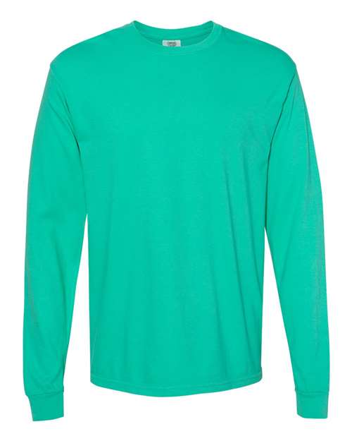 Garment-Dyed Heavyweight Long Sleeve T-Shirt