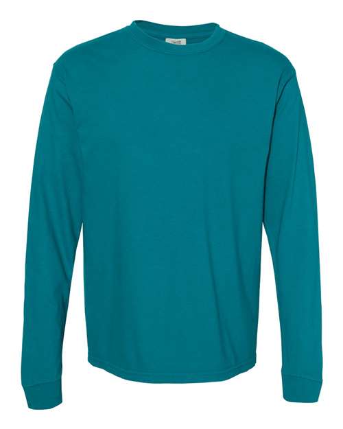 Garment-Dyed Heavyweight Long Sleeve T-Shirt