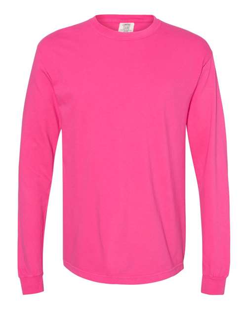 Garment-Dyed Heavyweight Long Sleeve T-Shirt
