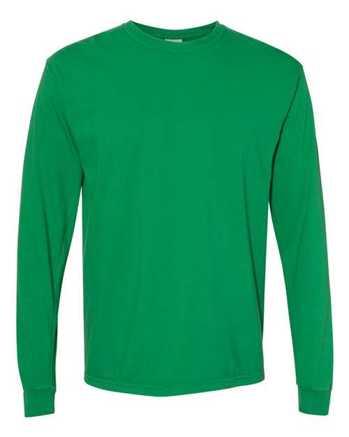 Garment-Dyed Heavyweight Long Sleeve T-Shirt