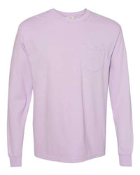 Garment-Dyed Heavyweight Long Sleeve Pocket T-Shirt