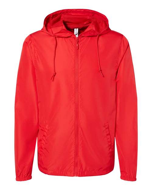 Unisex Lightweight Windbreaker Full-Zip Jacket