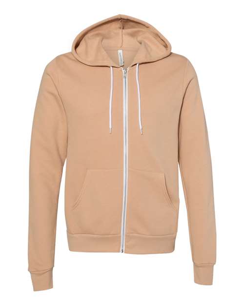 Unisex Sponge Fleece Full-Zip Hoodie