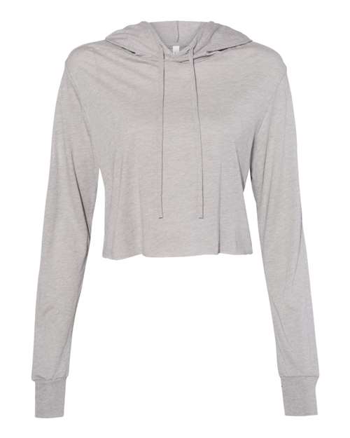 Women’s Triblend Cropped Long Sleeve Hoodie