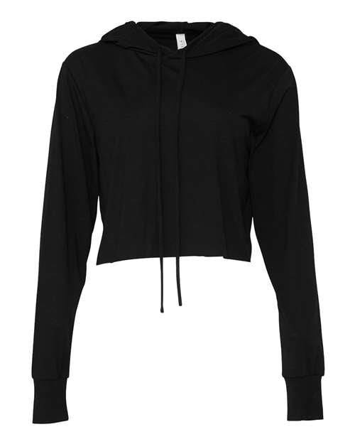 Women’s Triblend Cropped Long Sleeve Hoodie