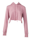 Women’s Triblend Cropped Long Sleeve Hoodie