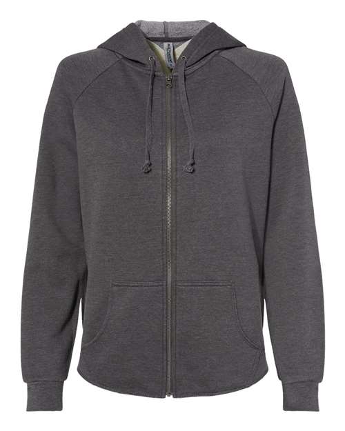 Women's California Wave Wash Full-Zip Hooded Sweatshirt