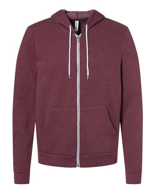 Unisex Sponge Fleece Full-Zip Hoodie