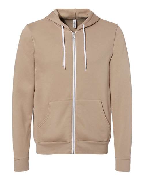 Unisex Sponge Fleece Full-Zip Hoodie