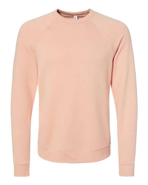 Unisex Sponge Fleece Raglan Crewneck Sweatshirt