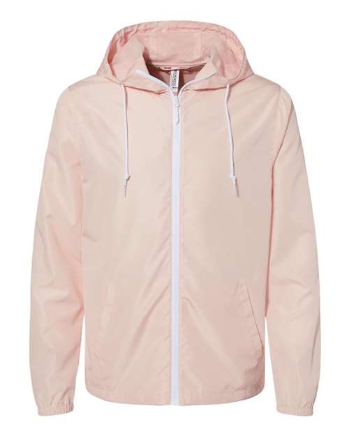 Unisex Lightweight Windbreaker Full-Zip Jacket