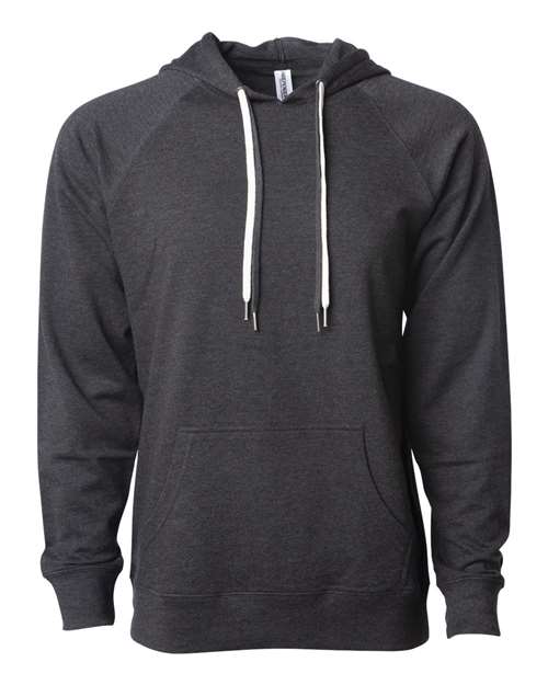 Icon Unisex Lightweight Loopback Terry Hooded Sweatshirt