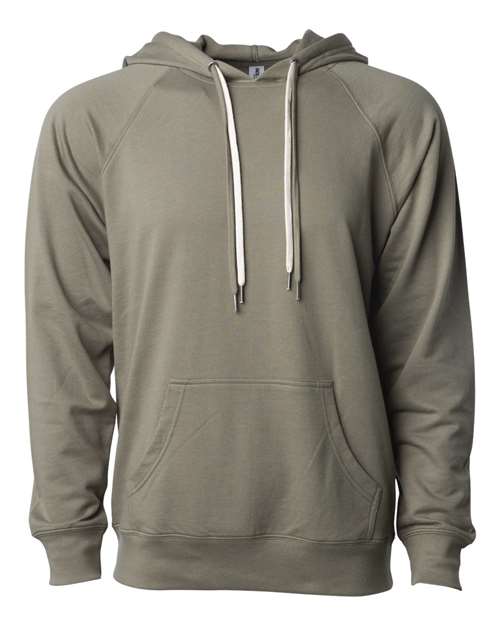 Icon Unisex Lightweight Loopback Terry Hooded Sweatshirt