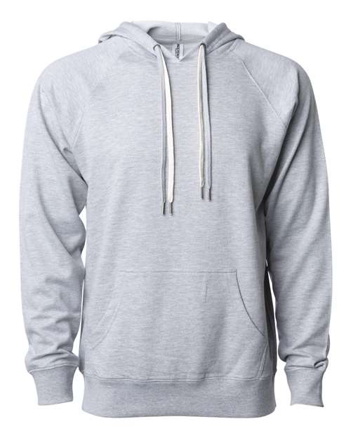 Icon Unisex Lightweight Loopback Terry Hooded Sweatshirt