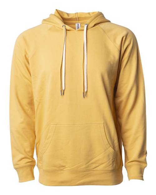 Icon Unisex Lightweight Loopback Terry Hooded Sweatshirt